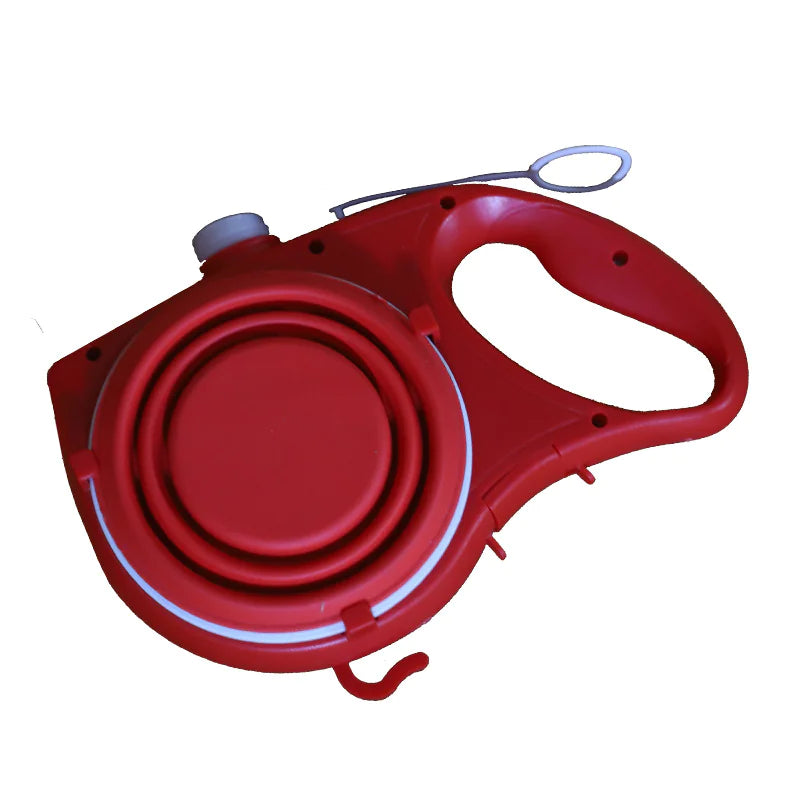 PetSpiff ™ leash with food and water holder